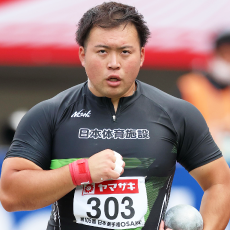 砲丸投選手 村上輝選手のプロフィール写真
