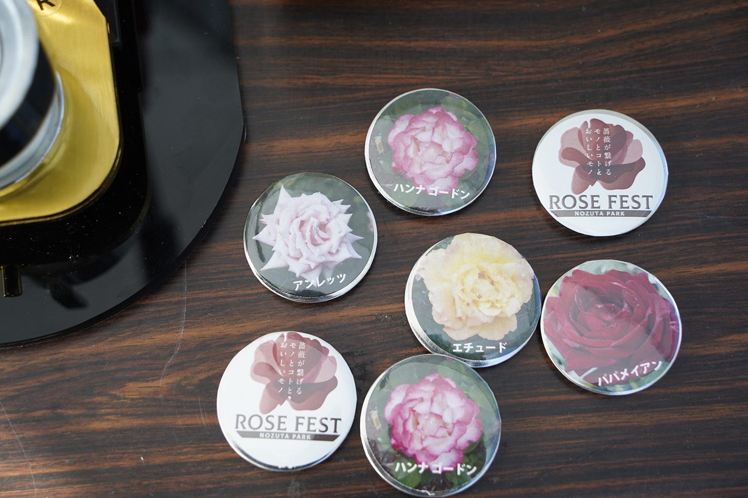 ROSE FESTのばらモチーフグッズ