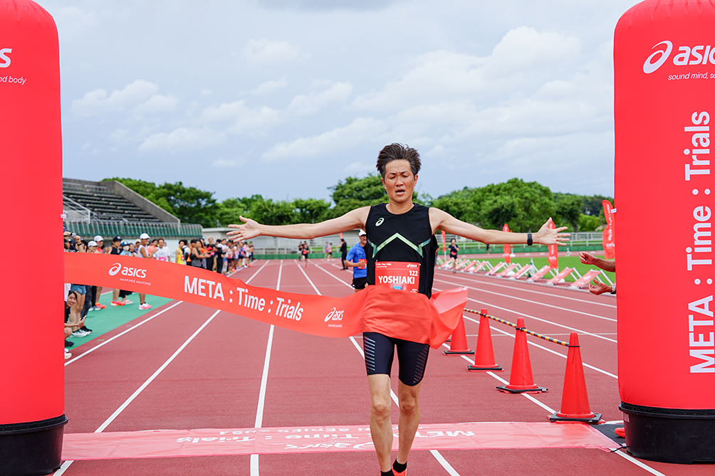 META:Time:Trials JAPAN SERIES 2024 in KYUSHUのフィニッシュの様子
