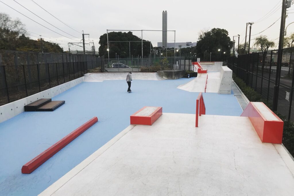 品川区八潮北公園スケートボード場
