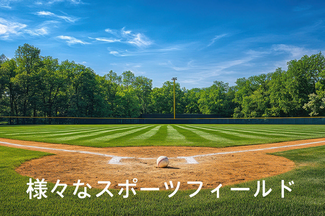 スポーツフィールド(野球場)のイメージ