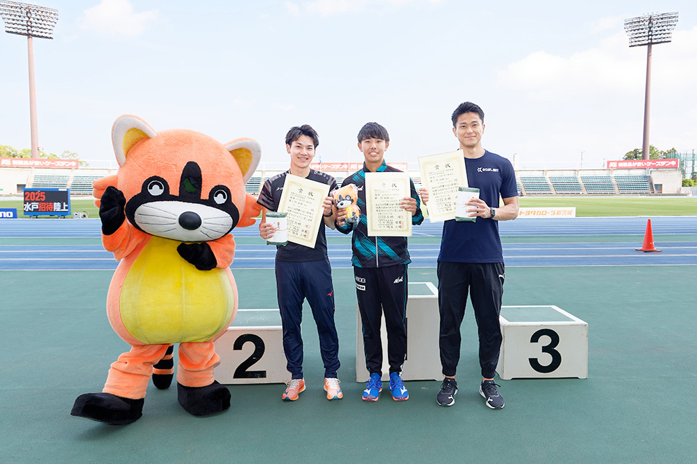 竹川選手表彰台
